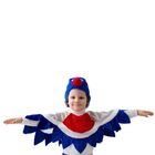 Карнавальный костюм "Снегирь", шапка, воротник с крыльями, 5-7 лет, рост 122-134 см - фото 108306539