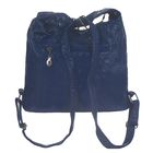 Рюкзак-сумка на молнии, 1 отдел с перегородкой, 2 наружных кармана, синий - Фото 4