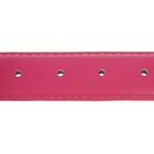 Ремень женский, винт, пряжка под металл, ширина - 3,5см, розовый - Фото 2