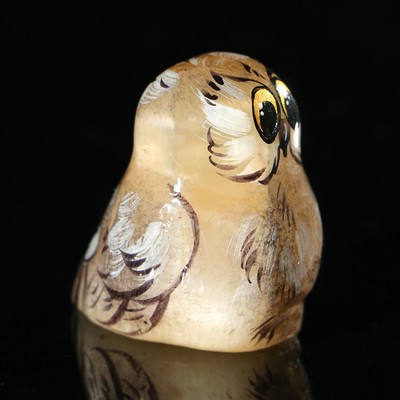 Сувенир «Совушка», 3,5×4 см. селенит