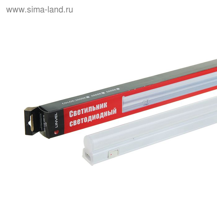 Светильник светодиодный линейный Linvel LED-CAB-S80, T5, 16 Вт, 4000K - Фото 1