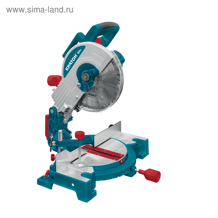 Пила торцовочная "Кратон" Зверь машина MS-1800/254М, 1800 Вт, 254х32 мм, лазер - Фото 1