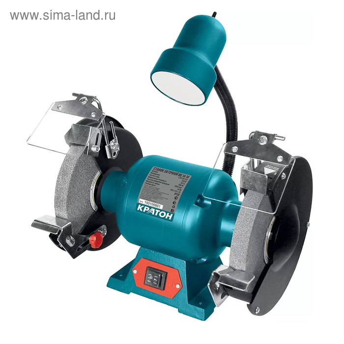 Станок заточной «Кратон» BG 14-14, 560 Вт, 2950 об/мин, 200×32×25 мм, 220 В - Фото 1