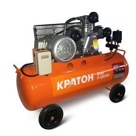 Компрессор ременной масляный Кратон AC-630-110-BDW 1650026