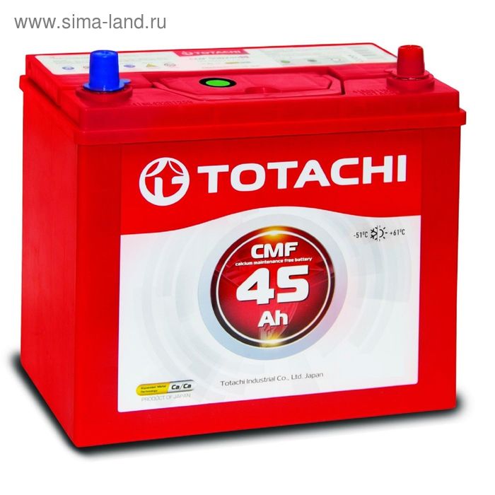 Аккумуляторная батарея Totachi CMF 55B24 45 L - Фото 1