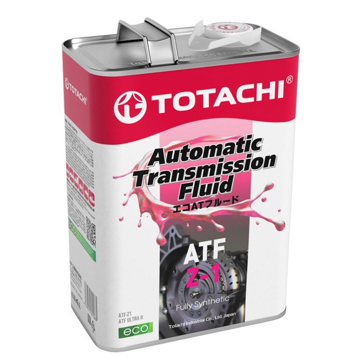 Масло трансмиссионное Totachi ATF Z-1, синтетическое, 4 л - Фото 1