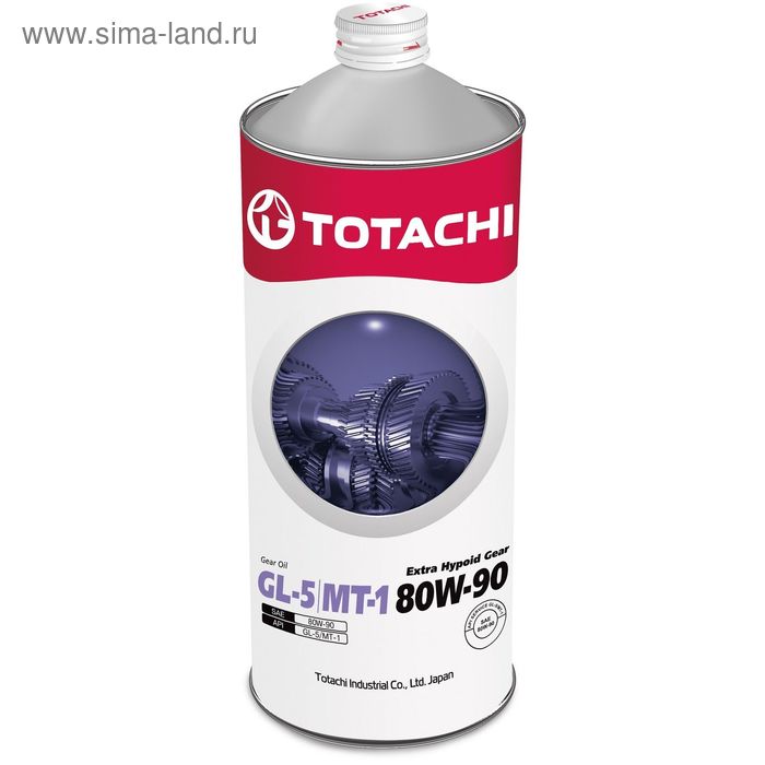 Трансмиссионное масло Totachi Extra Hypoid Gear GL-5/MT-1 80/90, 1 л - Фото 1