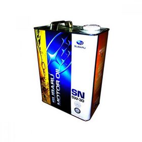 

Моторное масло SUBARU MOTOR OIL SN/GF-5 5/30, 4 л