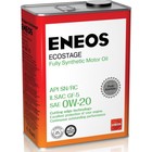 Масло моторное ENEOS Ecostage 0W-20, синтетическое, 4 л - фото 297809908