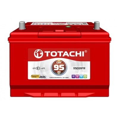 Аккумуляторная батарея Totachi CMF 115D31FR, 95 Ач, прямая полярность