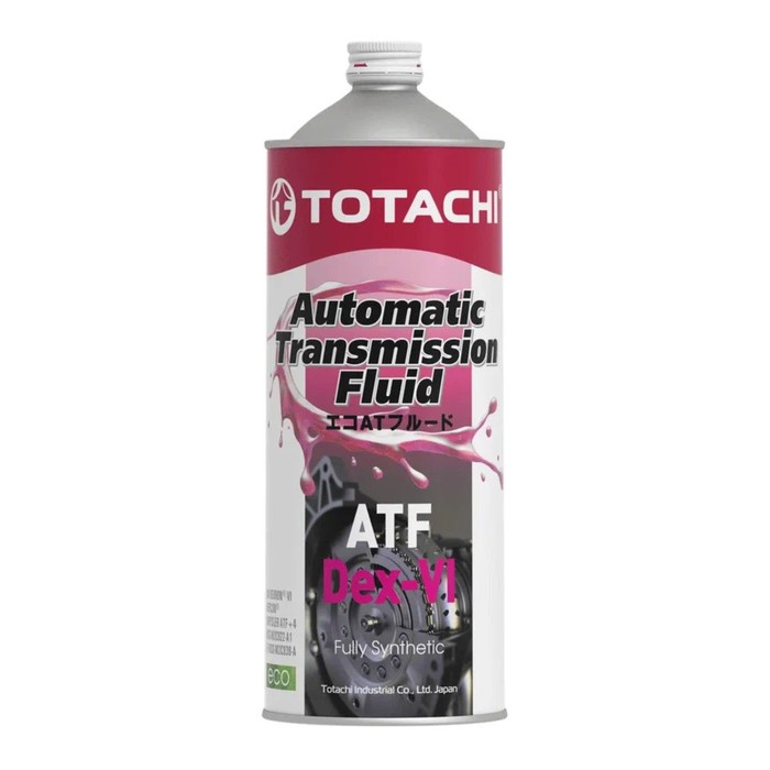 Масло трансмиссионное Totachi ATF Dex- VI, синтетическое, 1 л - Фото 1