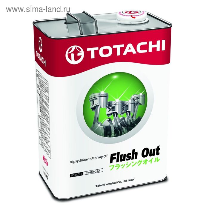 Промывочное масло Totachi Flush Out Flushing Oil, 4 л - Фото 1
