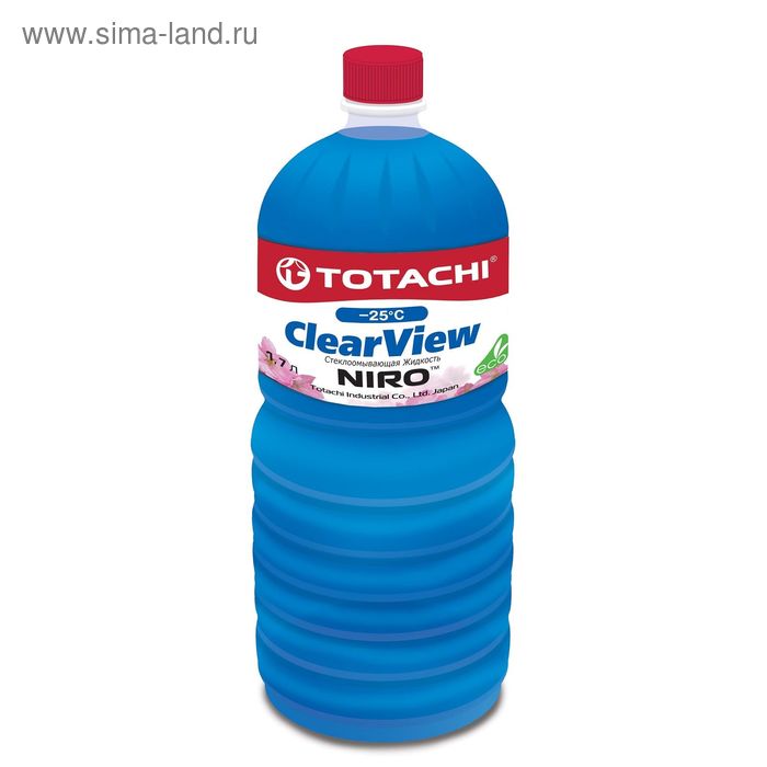Незамерзающий очиститель стёкол Totachi NIRO CLEAR VIEW -25 гр. C, 1.7 л - Фото 1