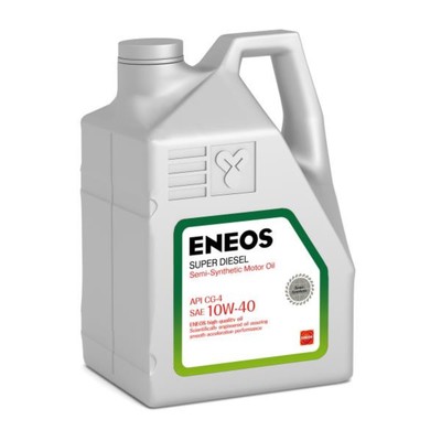 Масло моторное ENEOS CG-4 10W-40, полусинтетическое, 6 л