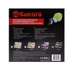 Весы напольные Sakura SA-5072S, электронные, до 180 кг, рисунок "бамбук" - фото 9809065