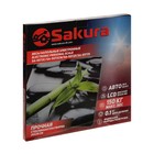 Весы напольные Sakura SA-5072S, электронные, до 180 кг, рисунок "бамбук" - фото 9809066