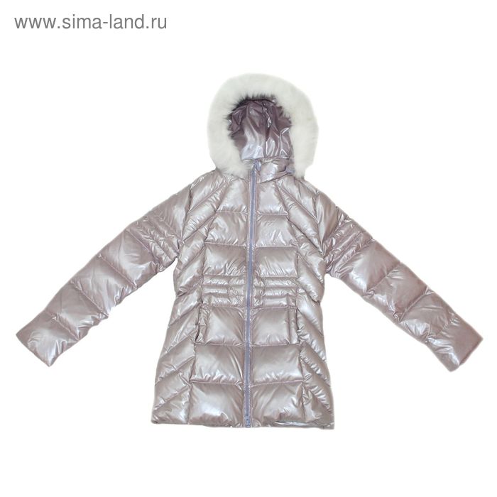 Куртка для девочки "Люпин", рост 152 см (72), цвет черничное мороженое 21-041/1 - Фото 1