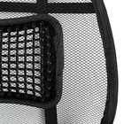 Ортопедическая спинка TORSO, на сиденье с массажером, размер 38×39 см - Фото 3