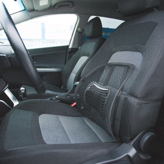 Ортопедическая спинка TORSO, на сиденье с массажером, размер 38×39 см - Фото 1