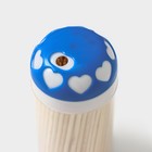 Зубочистки Доляна «Сердца», 190 шт, цвет МИКС - Фото 4