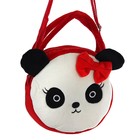 Мягкая сумочка "Панда" с бантом - Фото 1