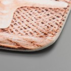 Коврик для ванной «Доляна. Морские звёзды», 74×44 см - Фото 4