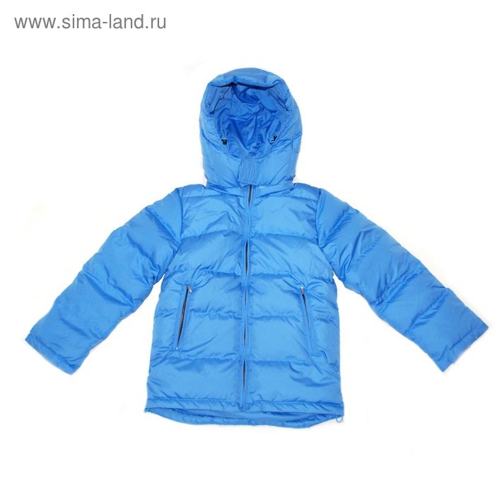 Куртка для мальчика "Андрейка", рост 128 см (64), цвет голубой КПМ 013 - Фото 1