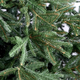 Искусственная ёлка литая «Альпийская», 210 см, d нижнего яруса 120 см, 634 ветки отгибаются