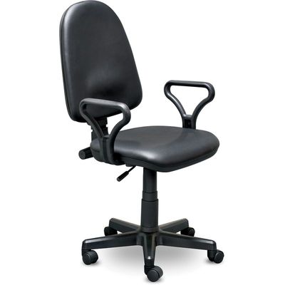 Кресло Prestige Lux gtpPN/ Z11 черный, искусственная кожа