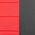 Чехлы универсальные "Аригон", экокожа, набор, черно-красные - Фото 6