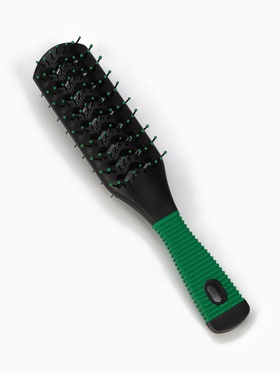 Расчёска массажная, двусторонняя, продуваемая, 5×22 (±1) см, МИКС