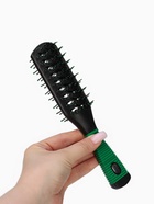 Расчёска массажная, двусторонняя, продуваемая, 5×22 (±1) см, МИКС - Фото 4