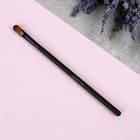 Кисть для макияжа, 16,5 см, цвет чёрный - Фото 2