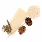 Носок для подарков «Чудесного праздника!», набор для вязания, 16,7 × 22,8 × 5,6 см - Фото 5