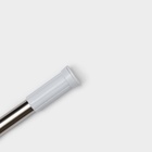 Карниз для ванной Доляна, телескопический, 110-200 см, стальной - Фото 6