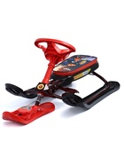 Снегокат «Ника-кросс Робот», СНК, цвет красный/чёрный/бордовый - Фото 6