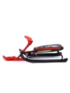 Снегокат «Ника-кросс Робот», СНК, цвет красный/чёрный/бордовый - Фото 7