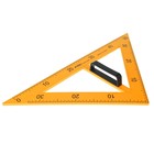 Треугольник для школьной доски, с держателем, прямоугольный, 45° - Фото 1