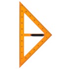 Треугольник для школьной доски, с держателем, прямоугольный, 45° - фото 8290424