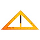Набор для школьной доски, 5 предметов: 2 треугольника, 1 транспортир, 1 циркуль, 1 линейка - фото 8546146