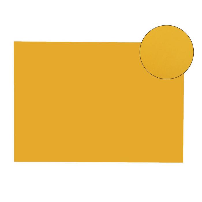 Картон цветной Sadipal Sirio, 420 х 297 мм,1 лист, 170 г/м2, жёлтое золото, цена за 1 лист - Фото 1