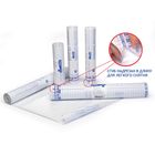 Плёнка самоклеящаяся прозрачная бесцветная для книг и учебников, 0.45×2.0 м, 50 мкм, Sadipal - Фото 2