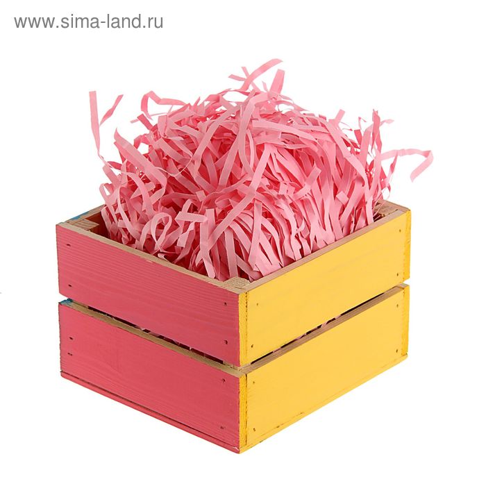 Наполнитель бумажный розовый фламинго, 50 г - Фото 1