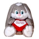 Мягкая игрушка «Заяц с сердцем», цвета МИКС - Фото 2