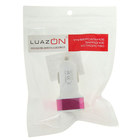 Автомобильное зарядное устройство LuazON LZZ-30, 2 USB, 2.1/1А, МИКС - Фото 3