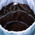 Косметичка дорожная на шнурке, с кошельком, цвет синий - фото 57913176