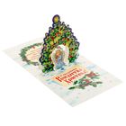 Объемная открытка "С Рождеством! Ангел у елочки" - Фото 3