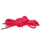 Шнурки для обуви, круглые, d = 3 мм, 120 см, пара, цвет розовый неоновый - Фото 3