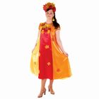 Карнавальный костюм "Сударушка Осень", 2 предмета: платье, кокошник, р-р 44-46 - фото 11003009