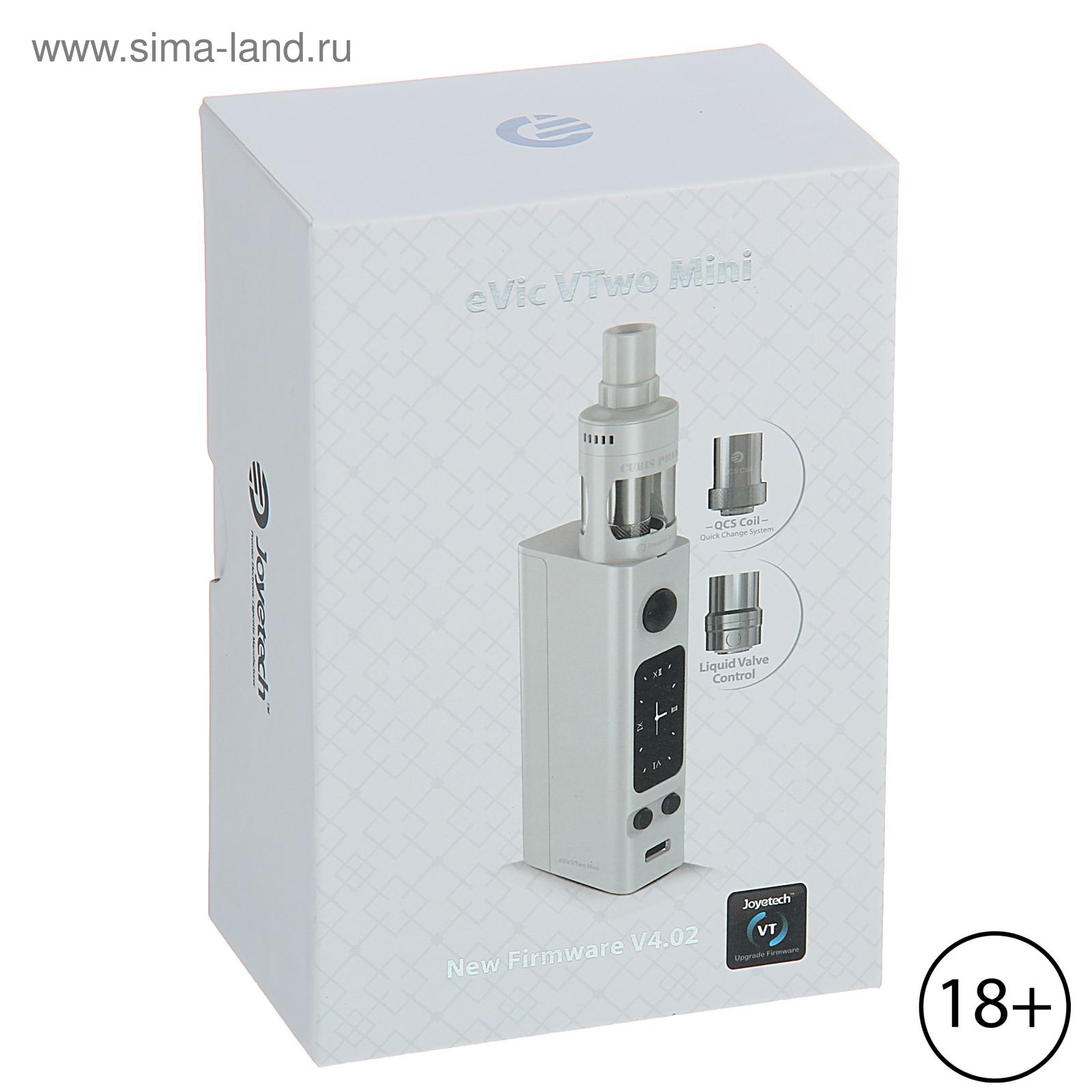 Набор JoyeTech eVic VTwo Mini с баком CUBIS Pro(Белый) (1583567) - Купить  по цене от 3 300.00 руб. | Интернет магазин SIMA-LAND.RU